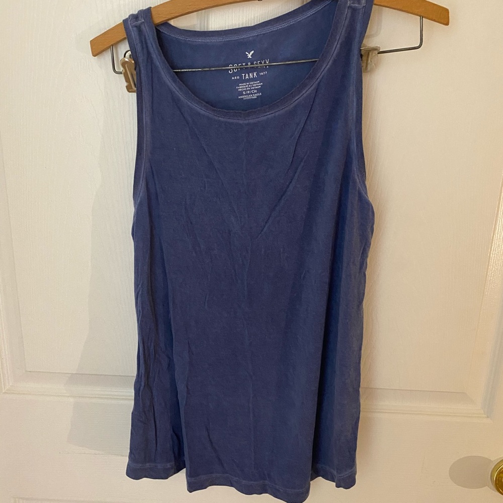 AE Blue Soft and Sexy Tank